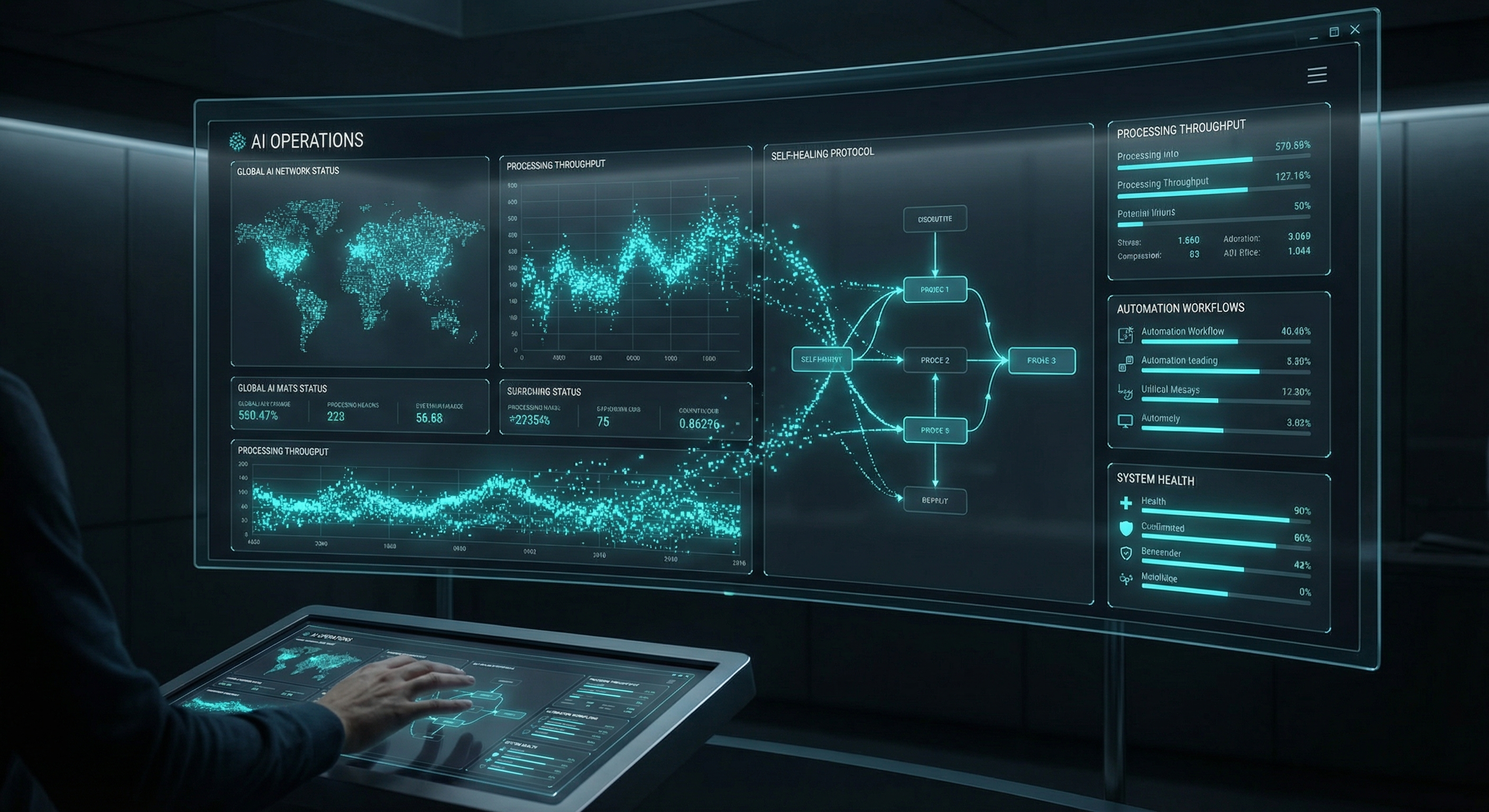 Advanced technology platform visualization